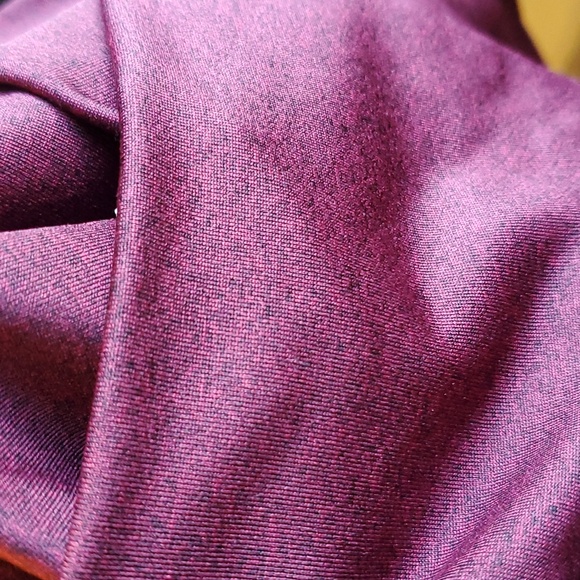 NWT Jenni Full Length Leggings Cross Band Front Plum Wine Women XS - Picture 8 of 12